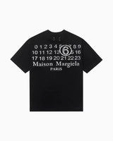 Maison Margiela Polera Numbers 6 Black — foto de producto