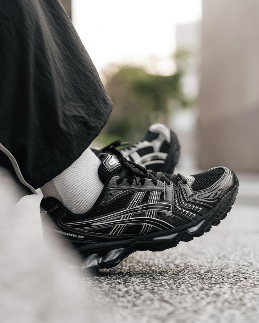 ASICS Gel-Kayano 14 Black Pure Silver — Entrega inmediata