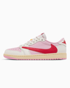 Air Jordan 1 Retro Low OG SP Travis Scott Sail Tropical Pink PK