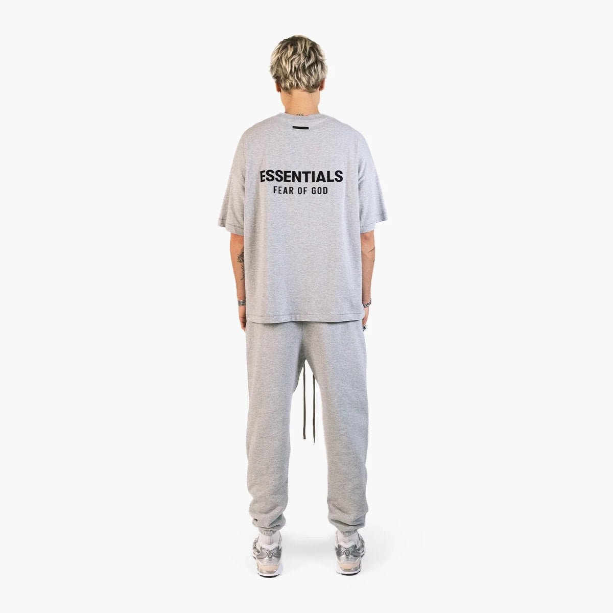 Fear Of God Essentials Jersey Crewneck Polera Light Heather Gray
