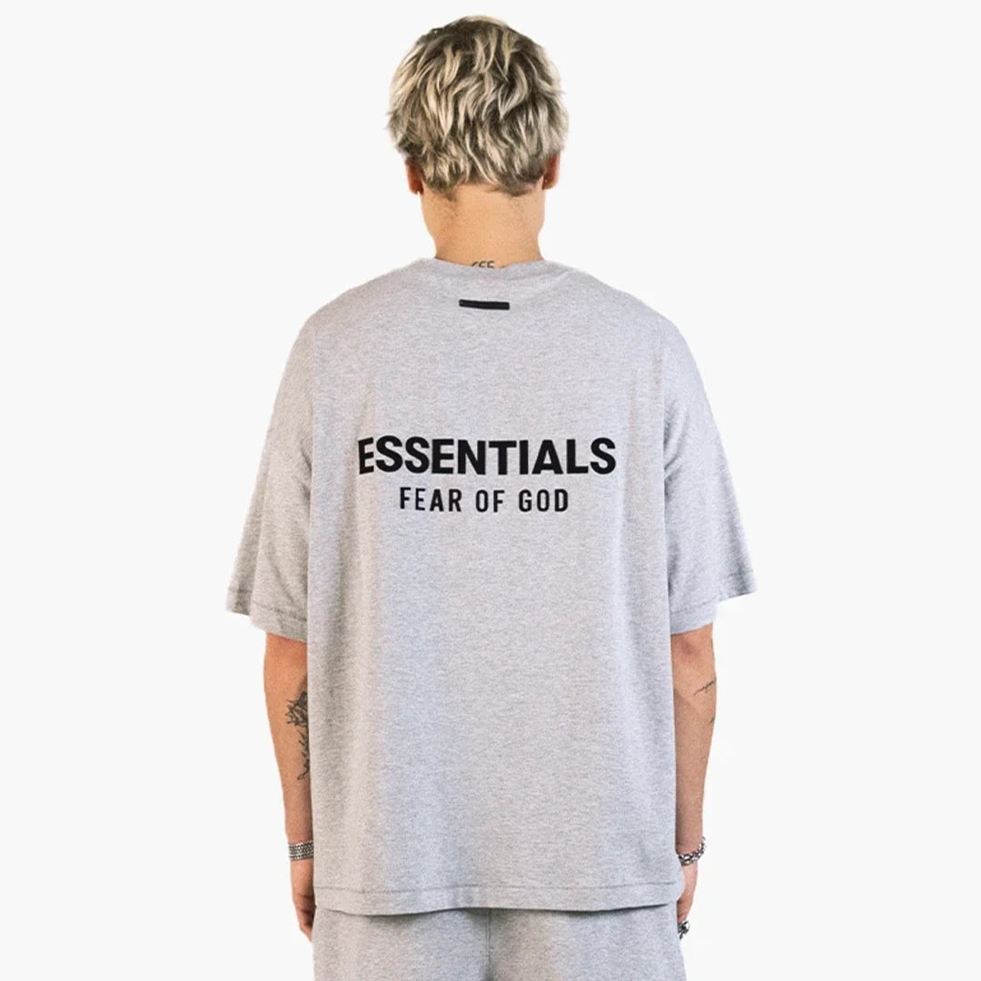 Fear Of God Essentials Jersey Crewneck Polera Light Heather Gray