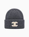 Gorro Celine Triomphe Dark Grey — Entrega inmediata
