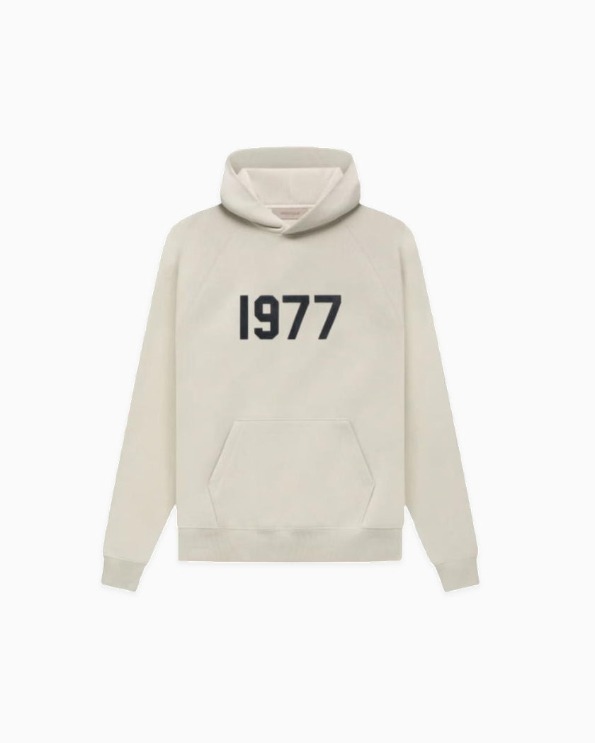 Fear Of God Essentials 1977 White Hoodie (SS22)
