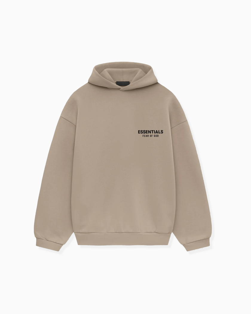 Fear Of God Essentials Fleece Hoodie Desert Sand