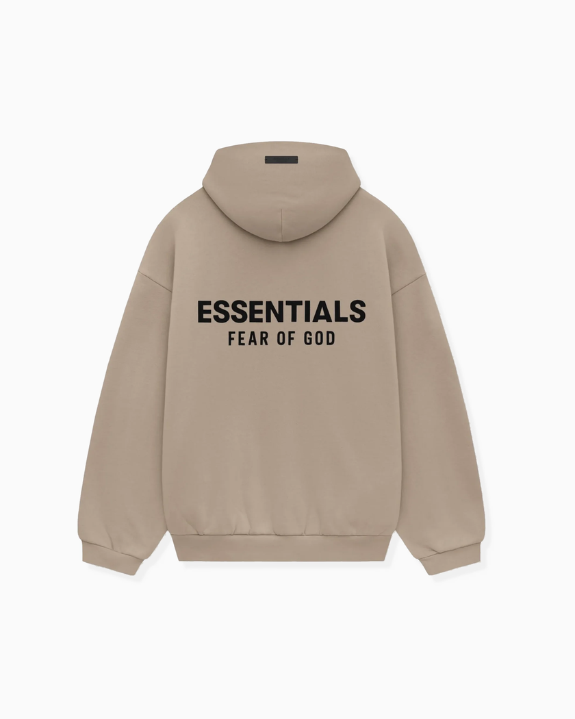 Fear Of God Essentials Fleece Hoodie Desert Sand