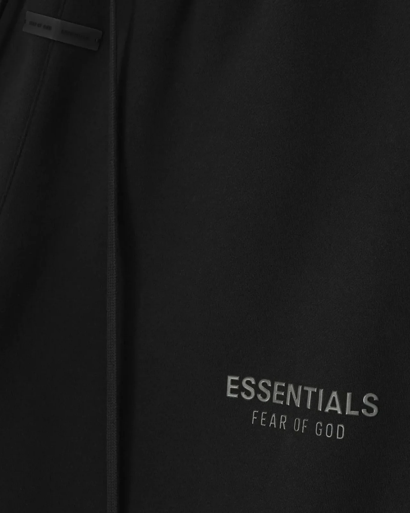 Fear Of God Essentials Sweatshorts Jet Black SS25