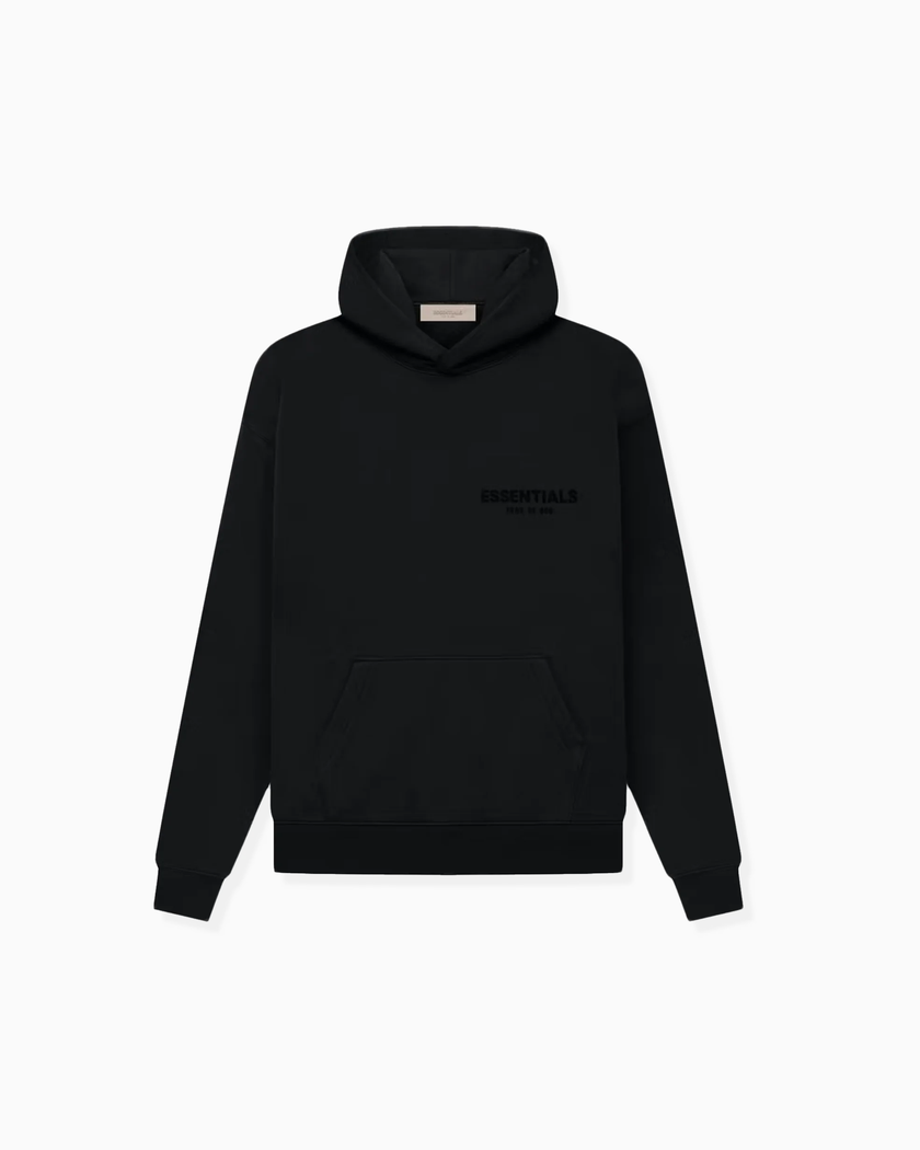 Fear Of God Essentials Black Hoodie (SS22)