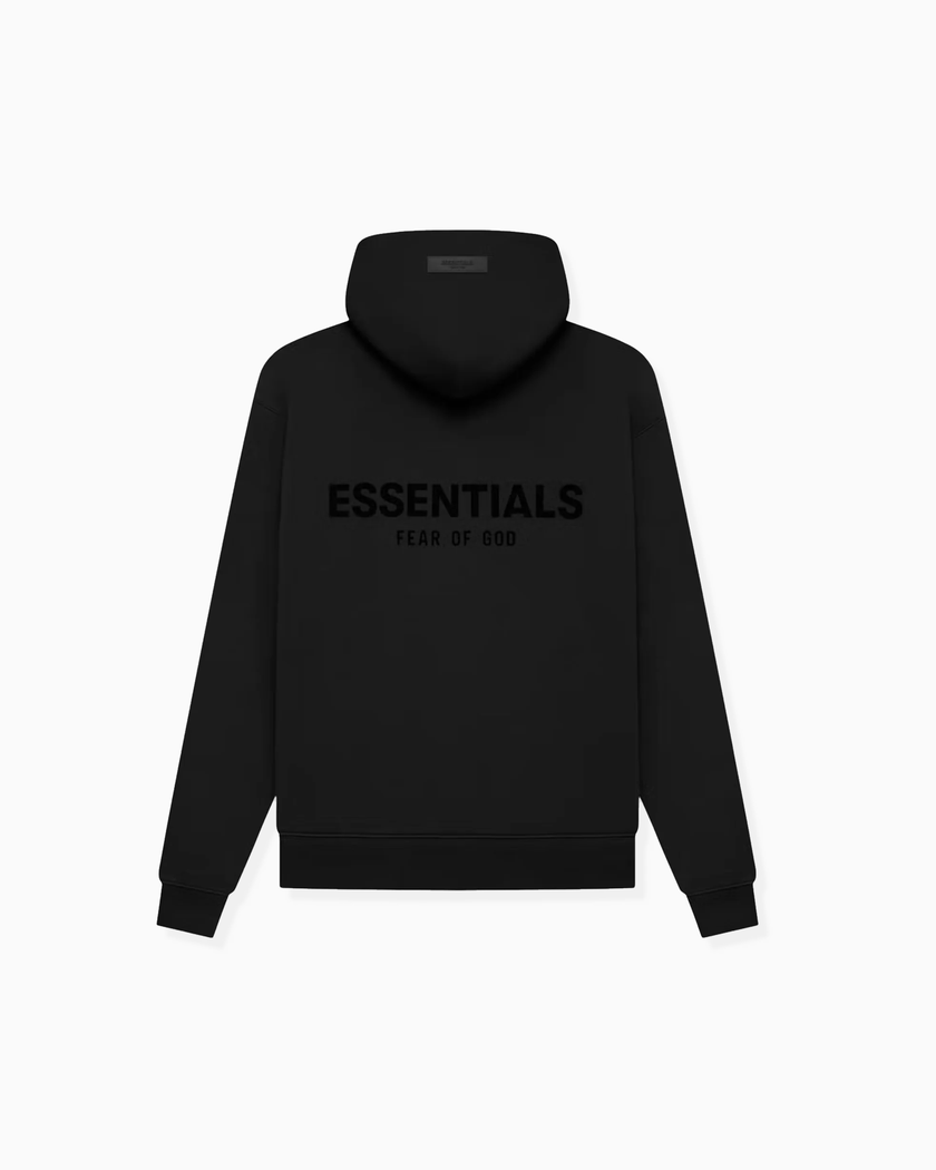 Fear Of God Essentials Black Hoodie (SS22)