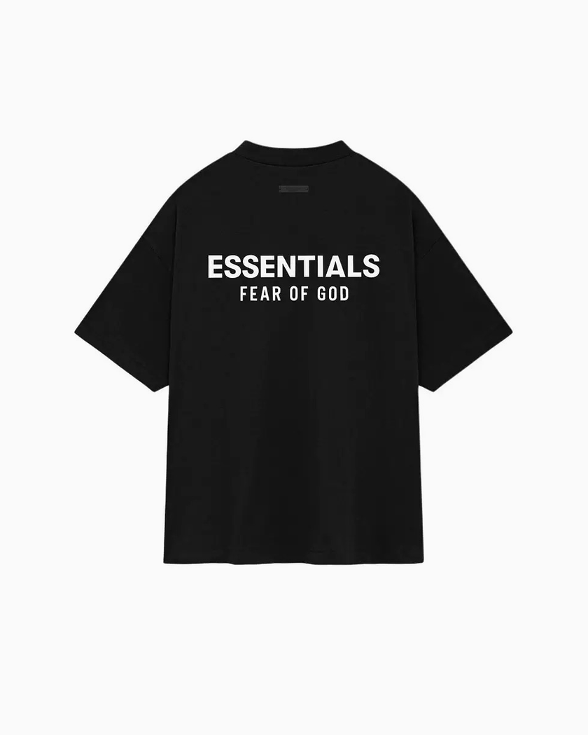 Fear of God Essentials Polera Holiday Black - FW24