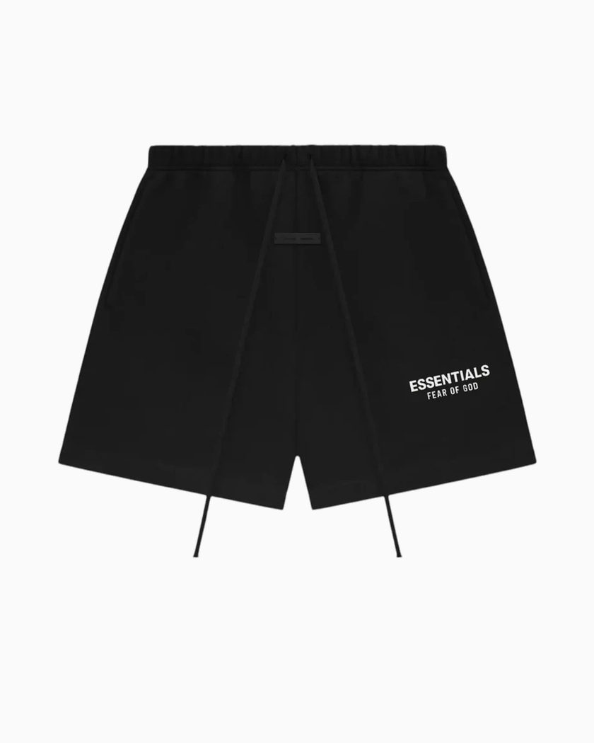 Short Essentials Jet Black, vista frontal