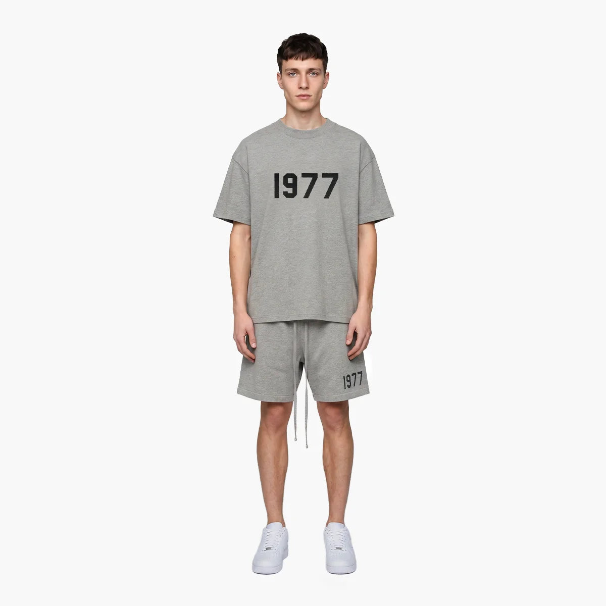 Fear Of God Essentials 1977 Polera Dark Oatmeal