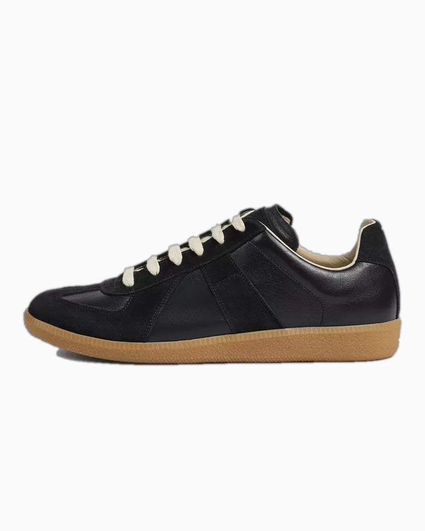 Maison Margiela Replica low-top Leather Sneakers Black