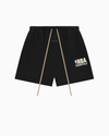 Fear Of God Essentials NBA Logo Sweatshorts Black, vista delantera