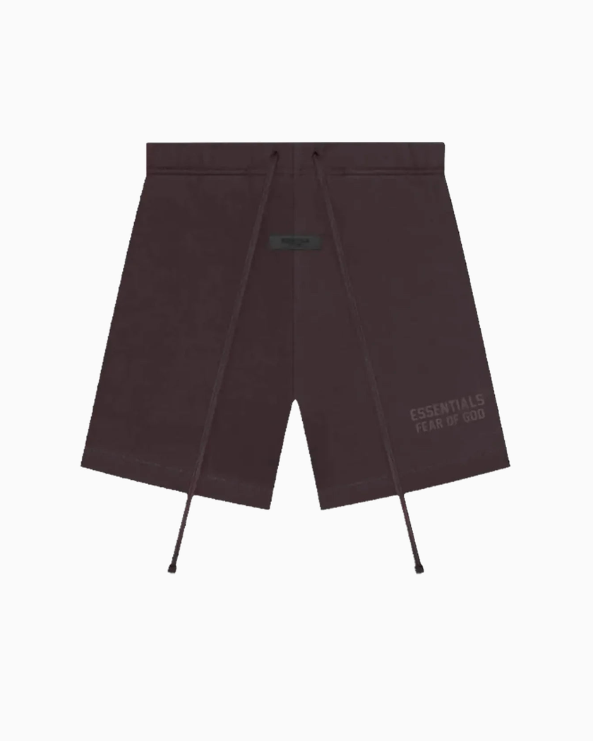 Fear Of God Essentials Sweatshort Plum, vista frente