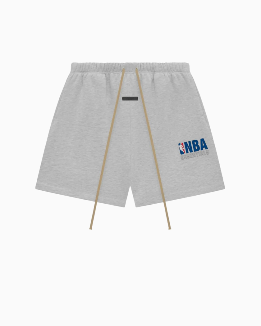 Fear Of God Essentials Nba Sweatshorts Light Heather, vista frente