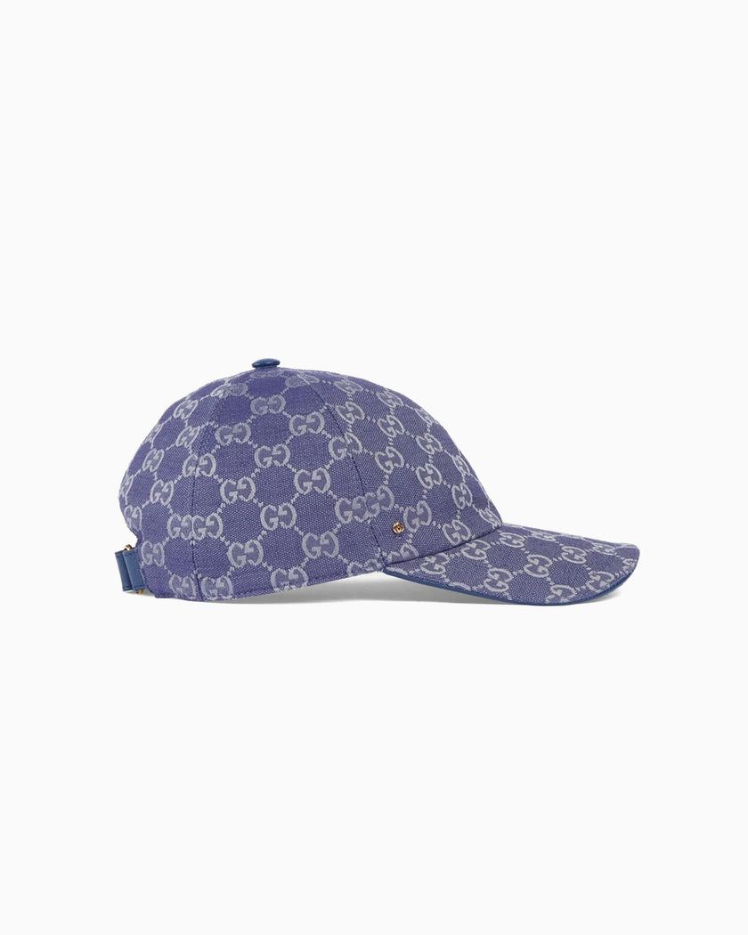 Gorra Gucci GG Canvas Baseball Blue