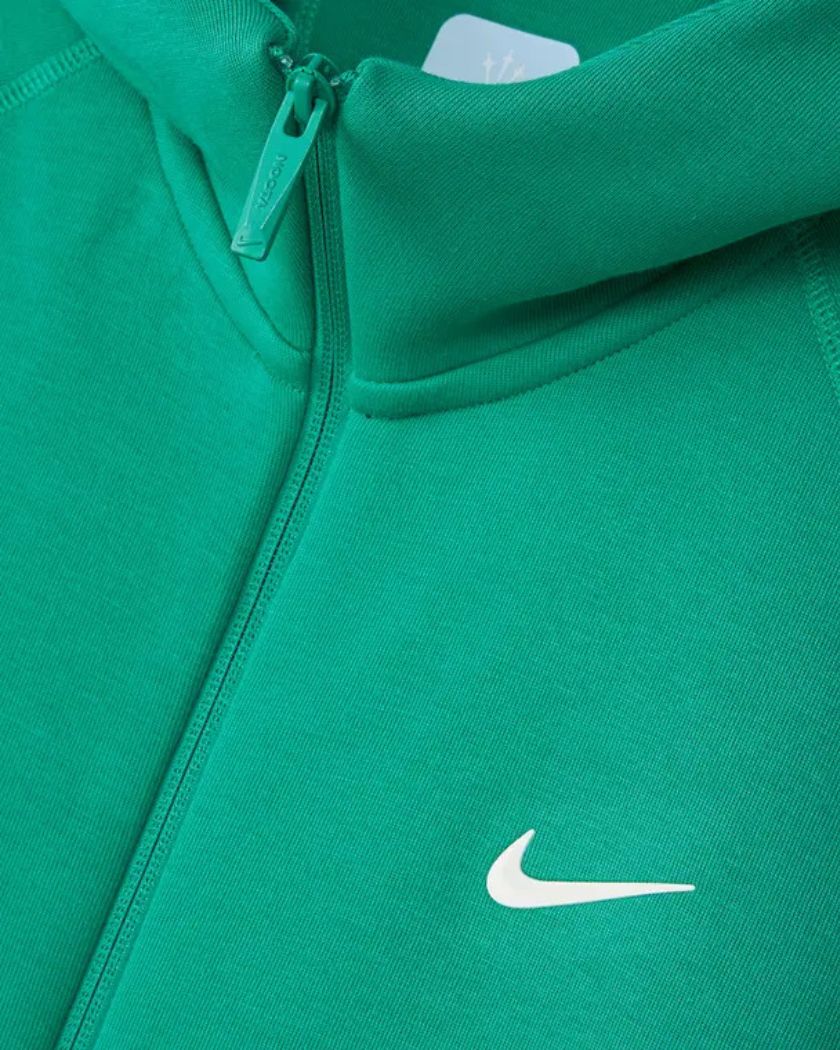 Nike NOCTA Tech Fleece Open Hem Full Zip Stadium Green