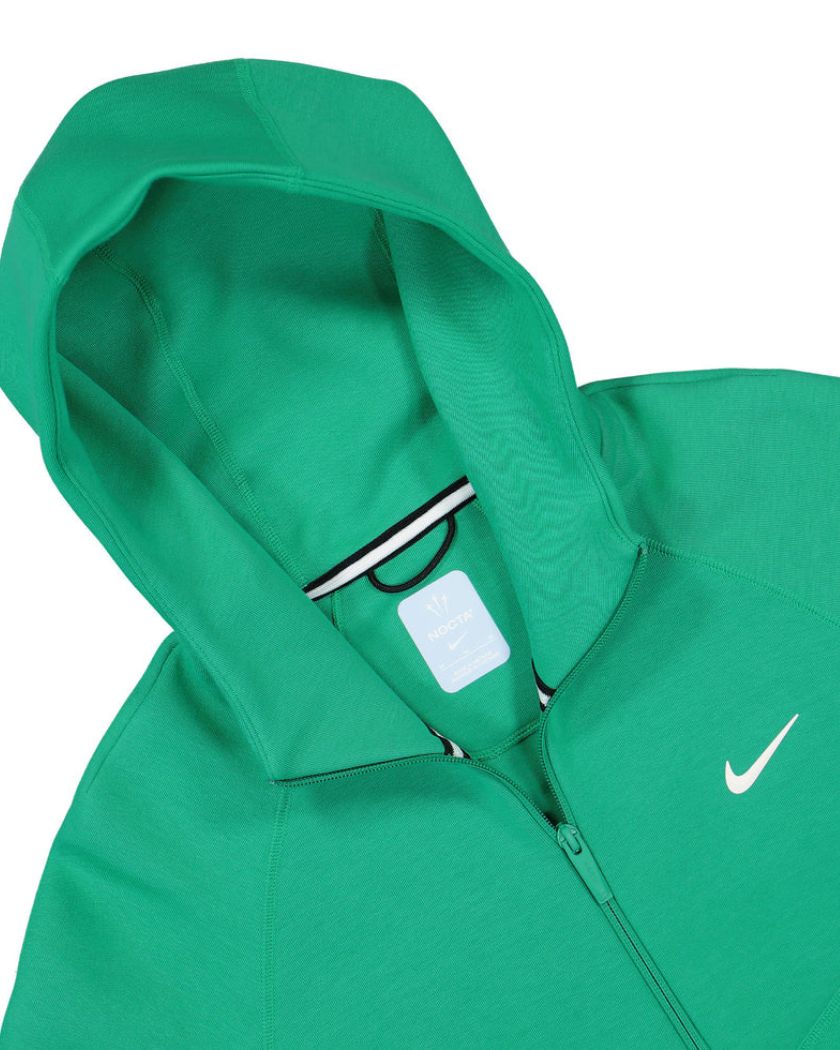 Nike NOCTA Tech Fleece Open Hem Full Zip Stadium Green