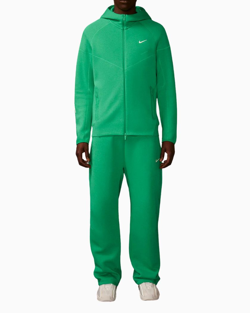 Nike NOCTA Tech Fleece Open Hem Full Zip Stadium Green