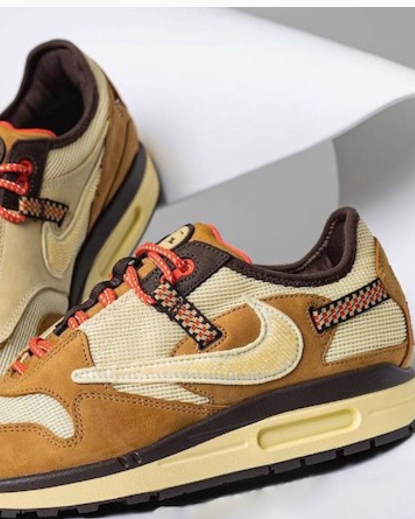 Air Max 1 Travis Scott Cactus Jack Wheat Lemon Drop