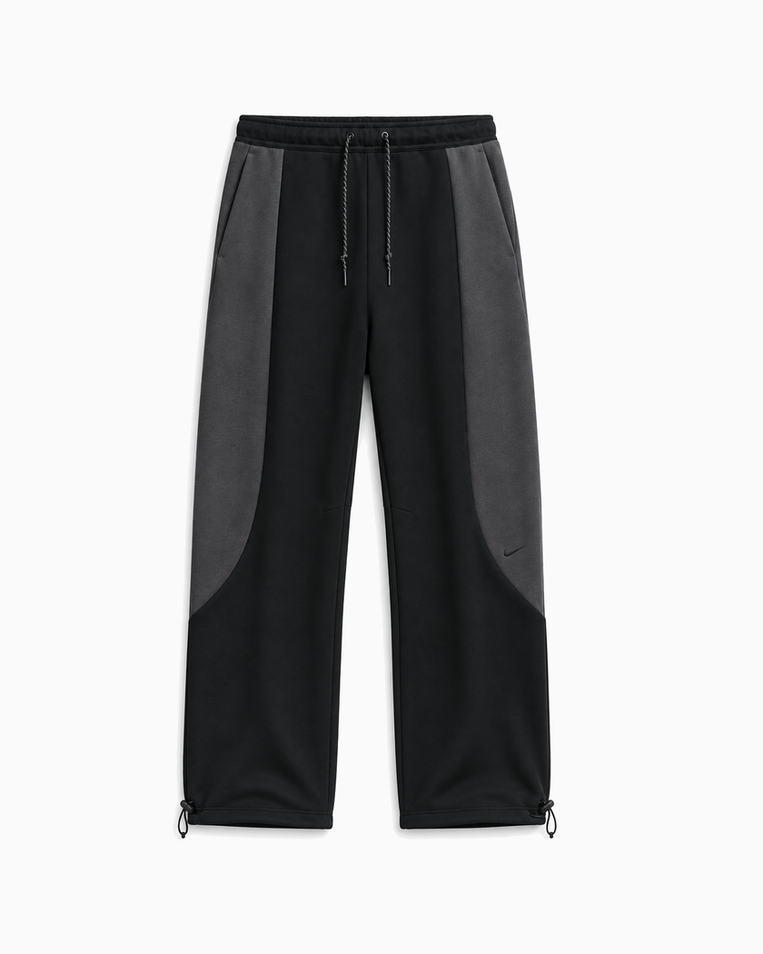 Men's Color-Block Open-Hem Fleece Pants