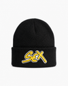 Gorro Chrome Hearts SEX Black/Yellow — Entrega inmediata