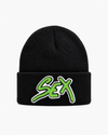 Gorro Chrome Hearts SEX Black/Green — Entrega inmediata