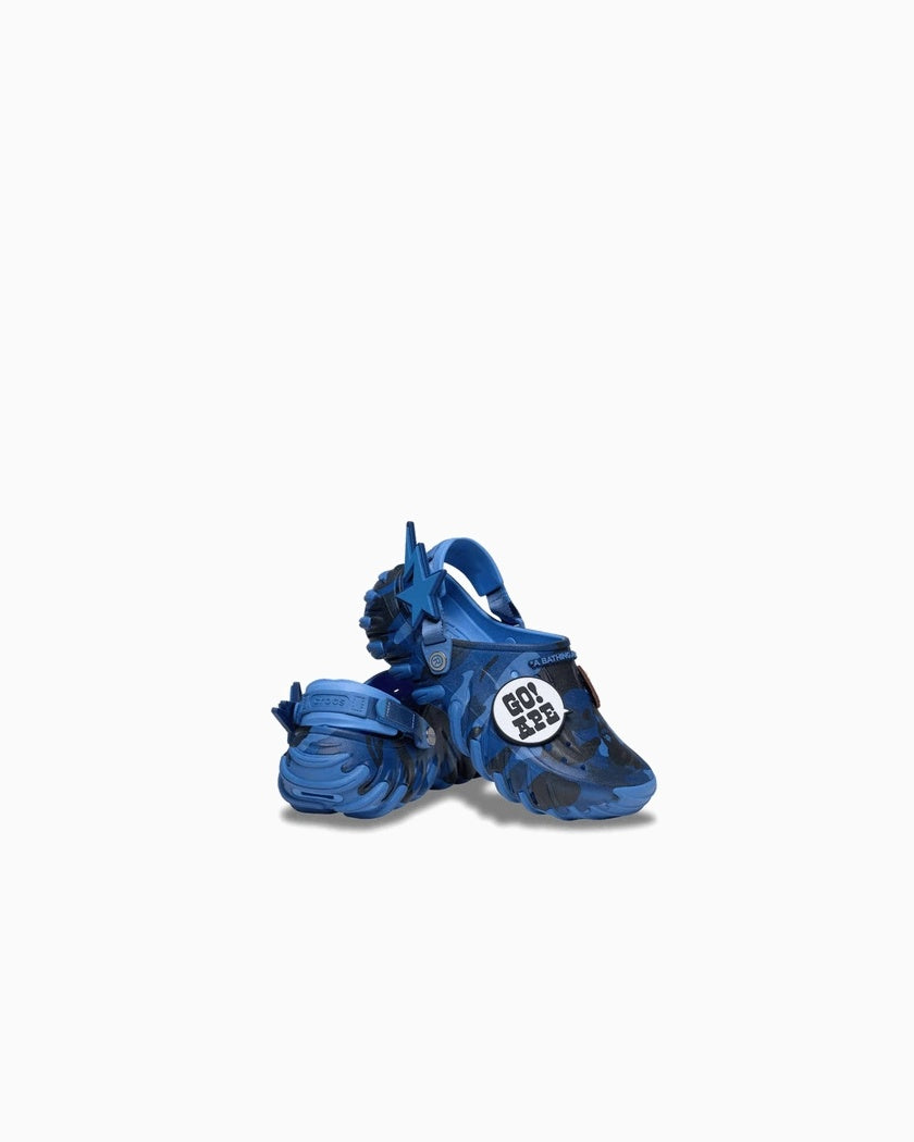 BAPE x Crocs Echo RO Clog Navy