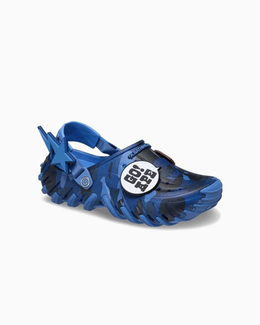 BAPE x Crocs Echo RO Clog Navy