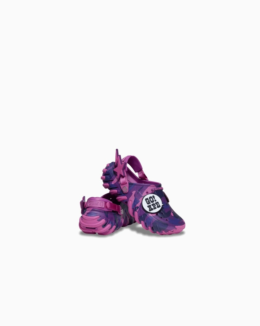 BAPE x Crocs Echo RO Clog Purple