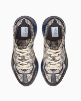 Gucci Rhyton Beige Blue vista superior