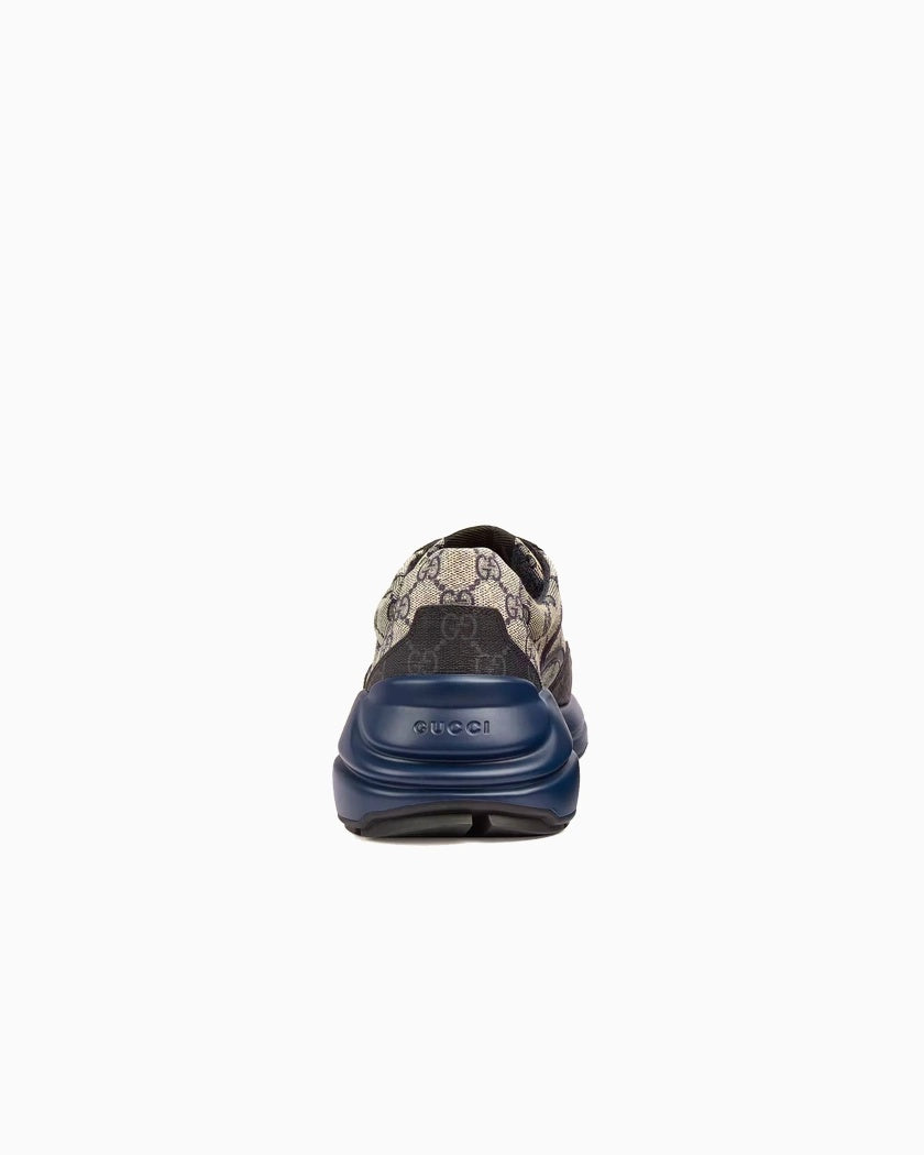 Gucci Rhyton Beige Blue vista trasera
