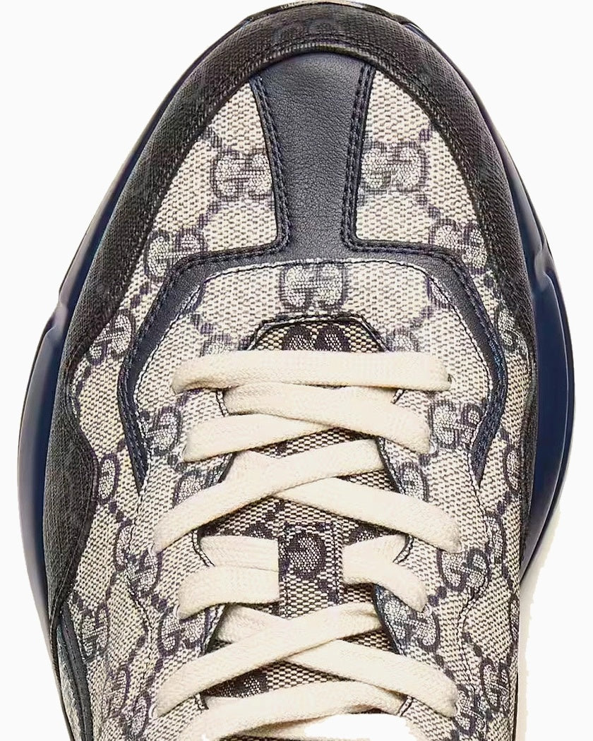 Gucci Rhyton Beige Blue detalle