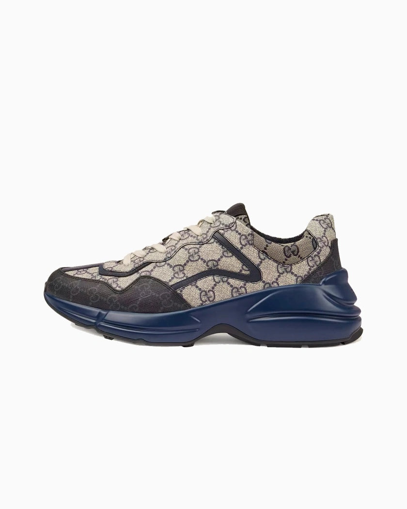 Gucci Rhyton Beige Blue lateral 2